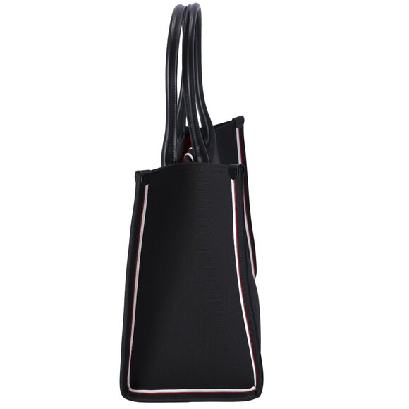 Christian Louboutin Nastroloubi Tote Bag 3245177 Black White Red Canvas - Picture 5 of 9